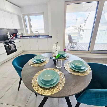 Urban 1Br Flat W Terrace&Parking Appartement Luxembourg